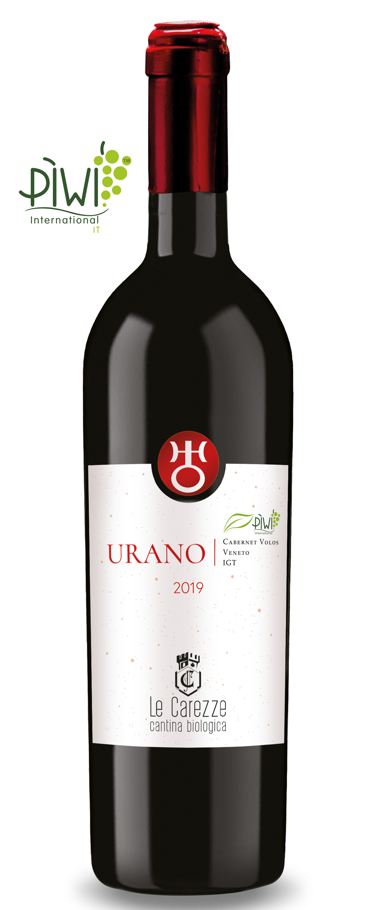 Bottiglia di vino Urano Cabernet Volos 2019