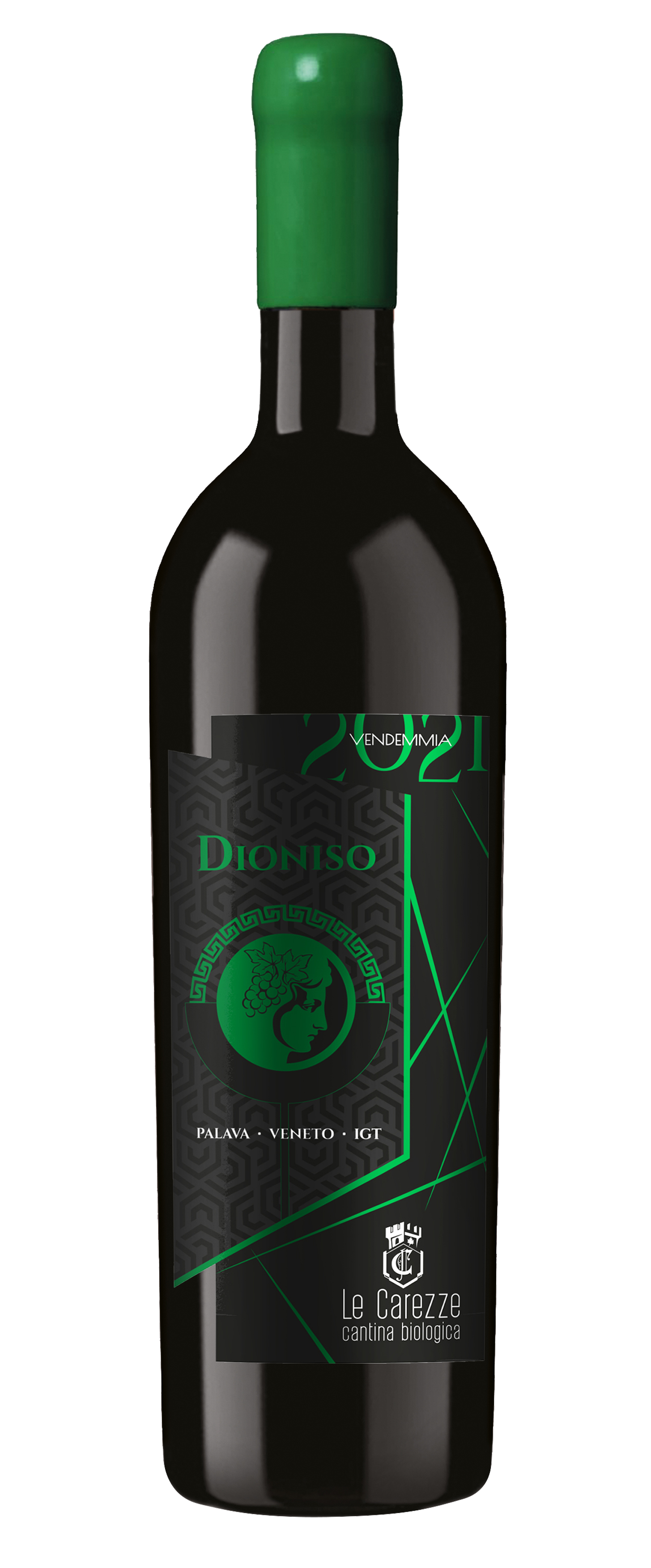 Bottle of wine Dioniso IGT Veneto organic from Palava grapes 2021