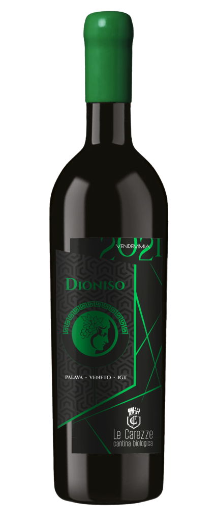 Bottiglia di vino Dioniso IGT Veneto Biologico da uve Palava 2021