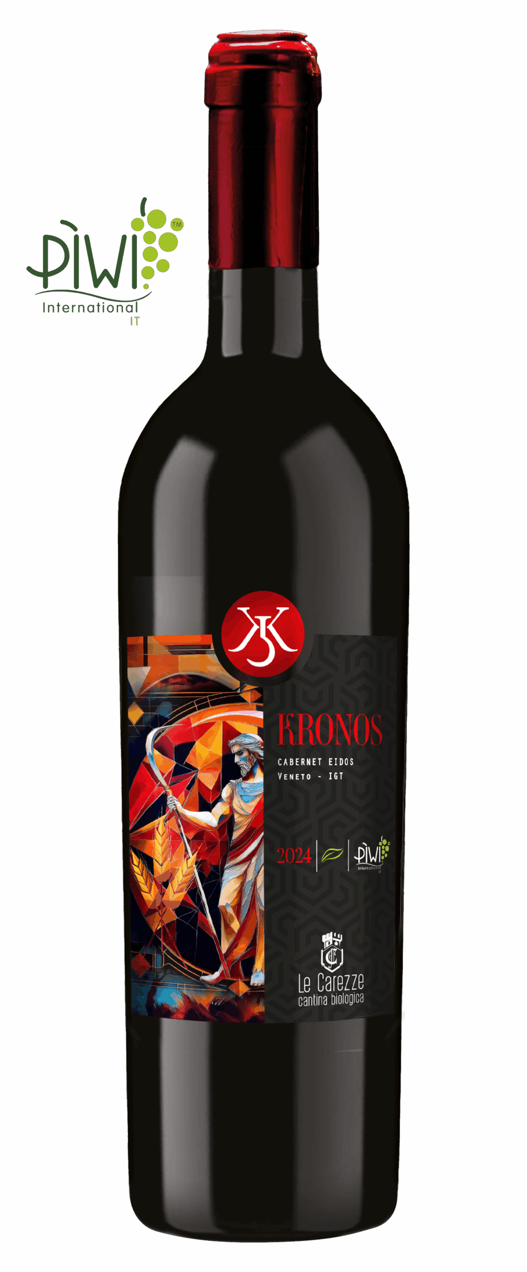 Bottle of wine Kronos Cabernet Eidos IGT 2021