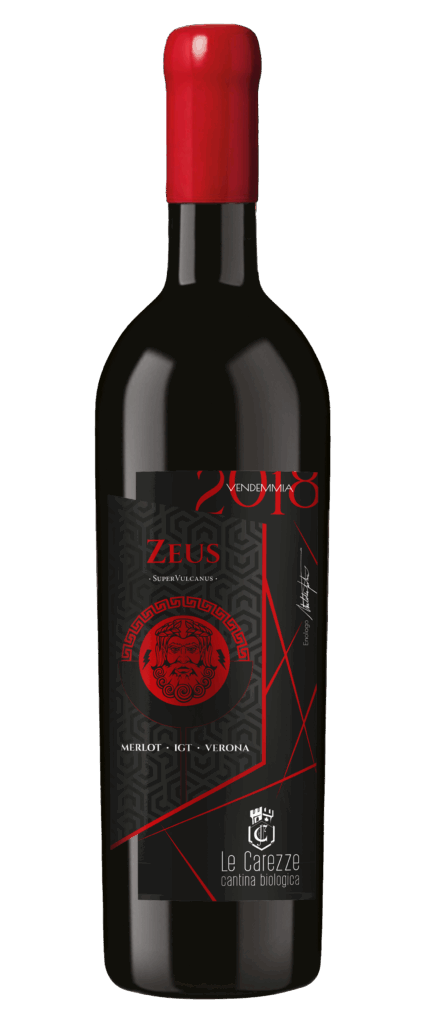 Bottle of wine Zeus IGT Organic 2018