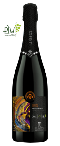 Bottle organic wine Iris Sauvignon Kretos Charmat Brut 2024